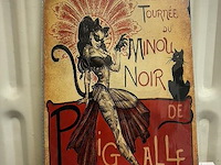 Metalen bord - afbeelding 1 van  1