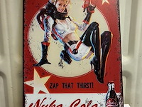 Metalen bord - afbeelding 1 van  1