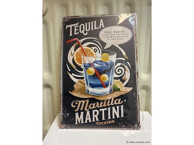 Metalen bord - afbeelding 1 van  1