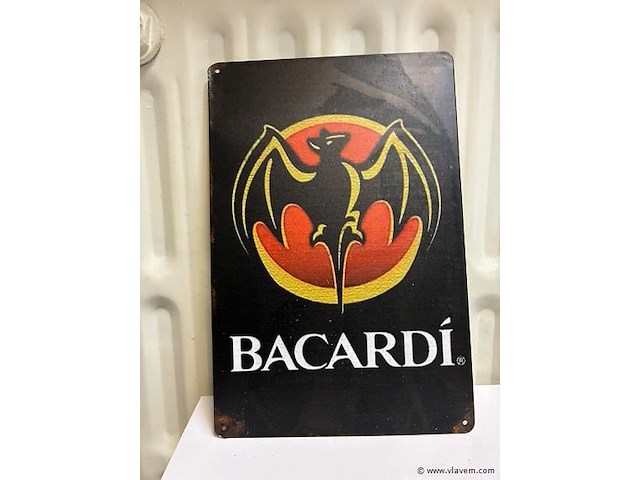 Metalen bord - afbeelding 1 van  1