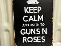 Metalen bord - afbeelding 1 van  1