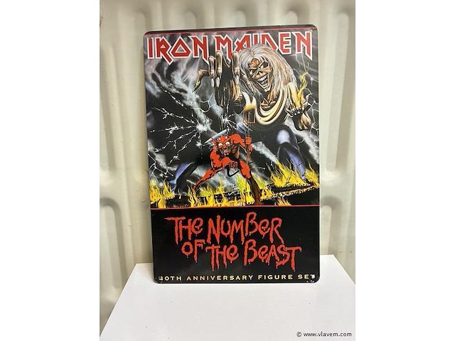 Metalen bord - afbeelding 1 van  1