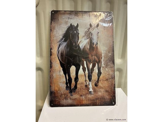 Metalen bord - afbeelding 1 van  1