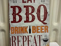 Metalen bord - afbeelding 1 van  1