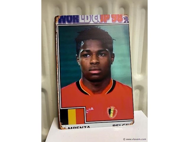 Metalen bord - afbeelding 1 van  1