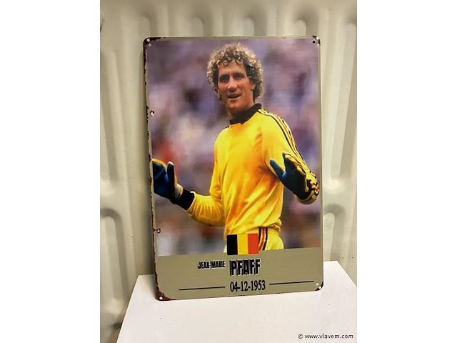 Metalen bord - afbeelding 1 van  1