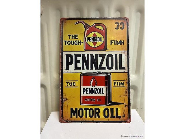 Metalen bord - afbeelding 1 van  1