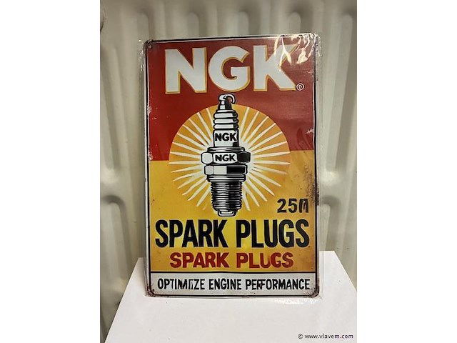 Metalen bord - afbeelding 1 van  1