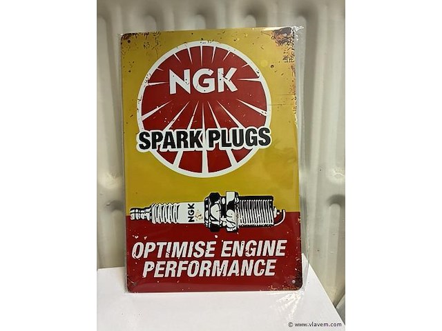 Metalen bord - afbeelding 1 van  1