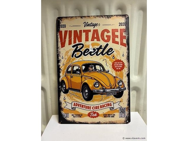 Metalen bord - afbeelding 1 van  1