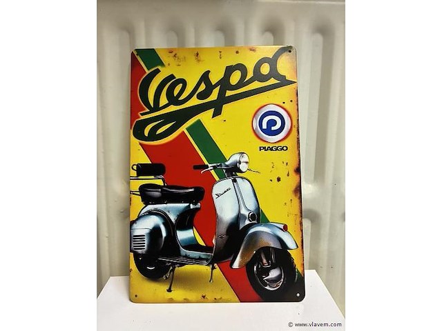 Metalen bord - afbeelding 1 van  1