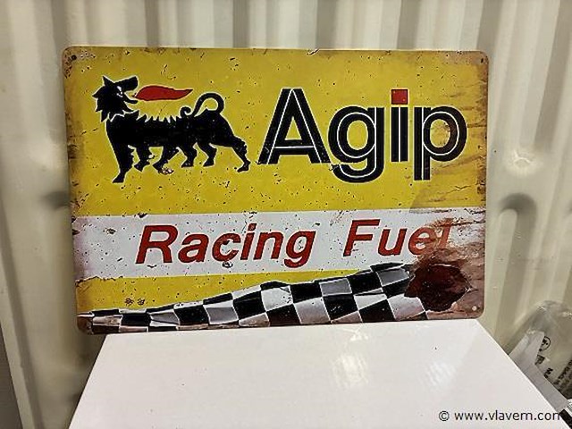 Metalen bord - afbeelding 1 van  1