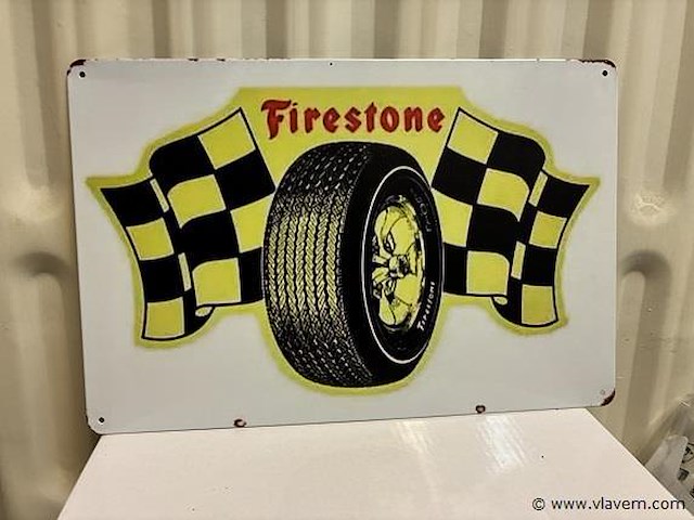 Metalen bord - afbeelding 1 van  1