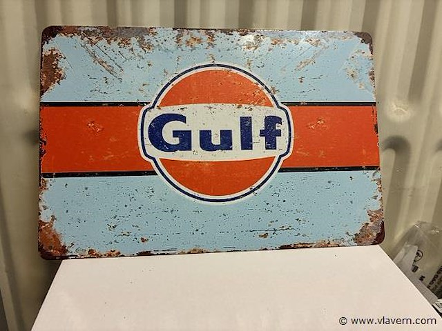 Metalen bord - afbeelding 1 van  1