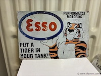 Metalen bord - afbeelding 1 van  1