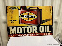 Metalen bord - afbeelding 1 van  1