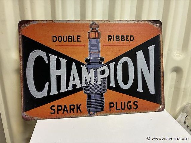 Metalen bord - afbeelding 1 van  1