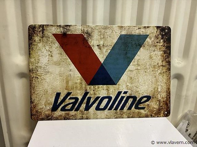 Metalen bord - afbeelding 1 van  1