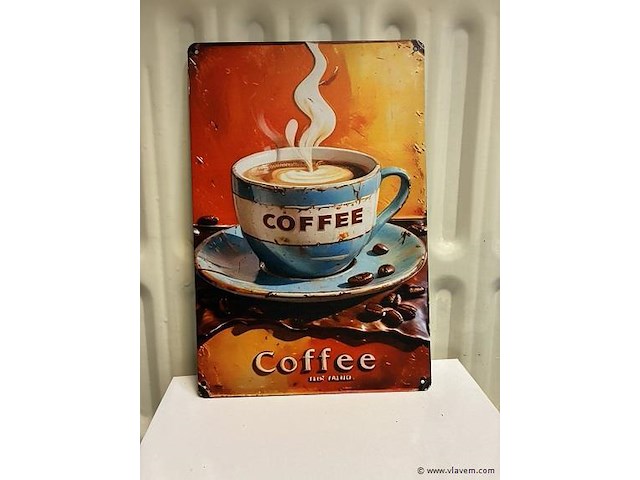 Metalen bord - afbeelding 1 van  1