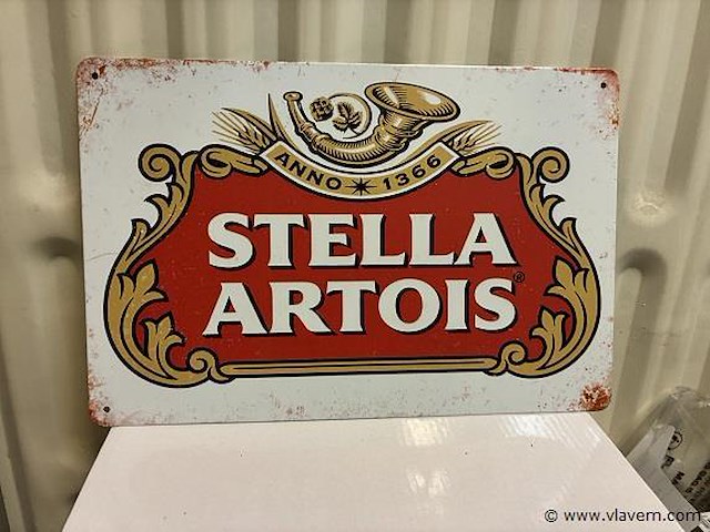 Metalen bord - afbeelding 1 van  1