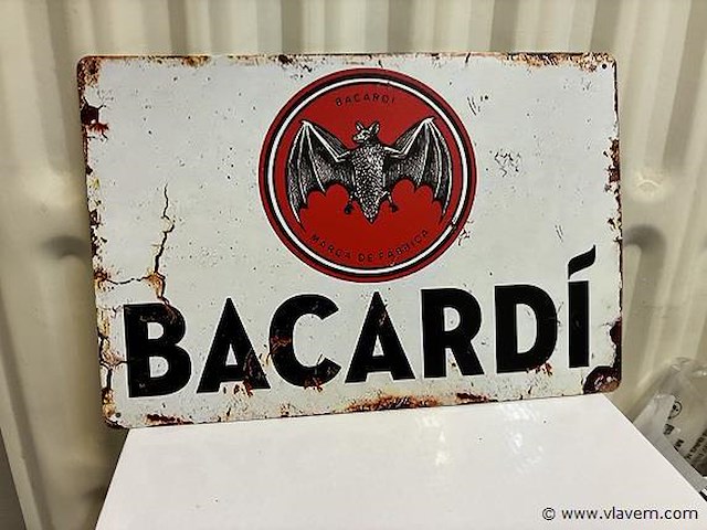 Metalen bord - afbeelding 1 van  1