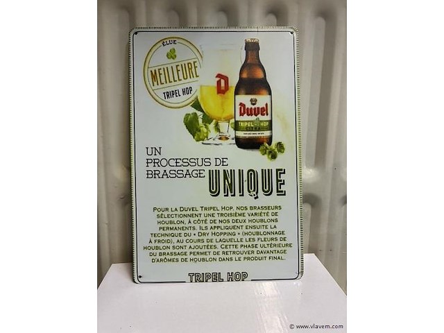 Metalen bord - afbeelding 1 van  1