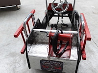 Metalen brandweerwagen jack daniels - afbeelding 4 van  5