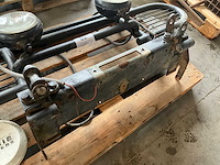 Metalen bumper/voorzetstuk voor landrover of minerva jeep - afbeelding 4 van  7