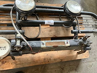 Metalen bumper/voorzetstuk voor landrover of minerva jeep - afbeelding 5 van  7