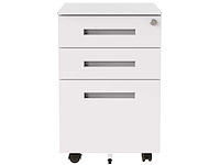 Metalen bureau archiefkast - 3 lades - afbeelding 2 van  8