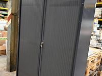Metalen bureaukast mewaf met gordijndeuren - afbeelding 2 van  3