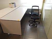 Metalen bureaumeubel + volkern bovenblad - afbeelding 6 van  6