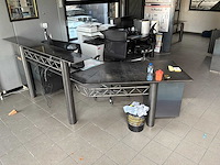 Metalen bureautafel (2x) - afbeelding 1 van  7
