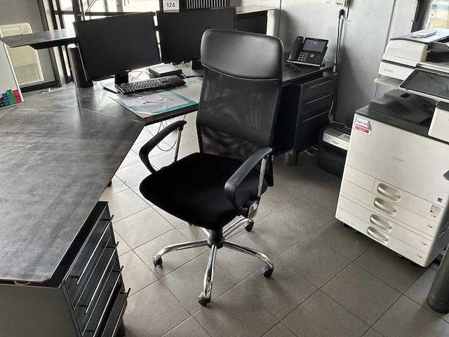 Metalen bureautafel (2x) - afbeelding 4 van  7
