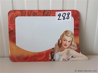 Metalen coca cola bord - afbeelding 1 van  3