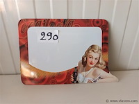 Metalen coca cola bord - afbeelding 1 van  3