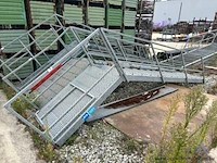 Metalen containertrap
