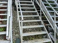 Metalen containertrap - afbeelding 2 van  2