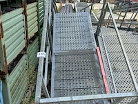 Metalen containertrap