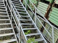 Metalen containertrap - afbeelding 2 van  2