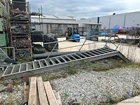 Metalen containertrap