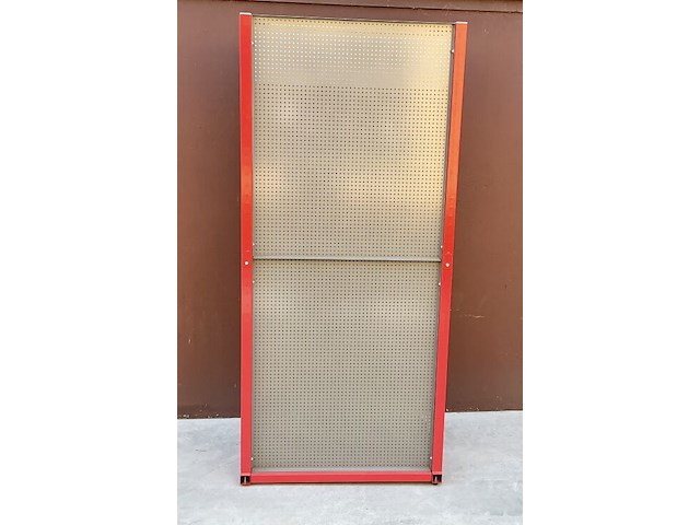 Metalen display-/winkelrek van loctite teroson - 4 laadvlakken/legplanken - afbeelding 2 van  6