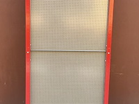 Metalen display-/winkelrek van loctite teroson - 4 laadvlakken/legplanken - afbeelding 2 van  6