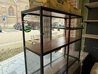 Metalen displayrek l100 cm - afbeelding 2 van  2