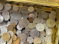 Metalen doos met diverse munten - afbeelding 6 van  6