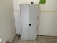 Metalen dossierkast 180x80x38cm