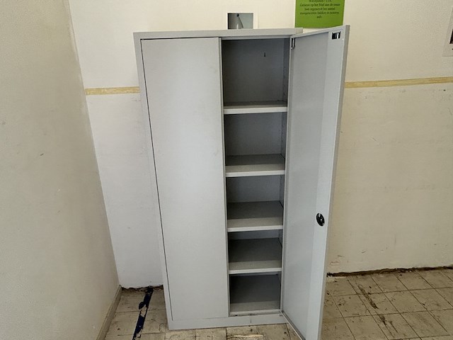 Metalen dossierkast 180x80x38cm - afbeelding 2 van  2