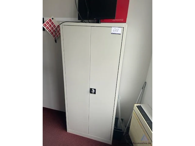 Metalen dossierkast afm 180x80cm - afbeelding 1 van  2