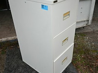 Metalen dossierkast met 3 laden - afbeelding 3 van  5