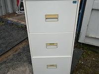 Metalen dossierkast met 3 laden - afbeelding 1 van  5